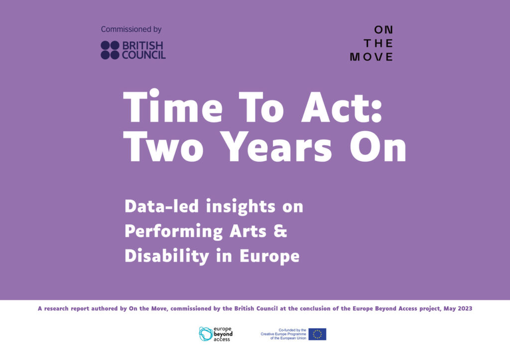 Purple banner reads Time to Act: Two Years On